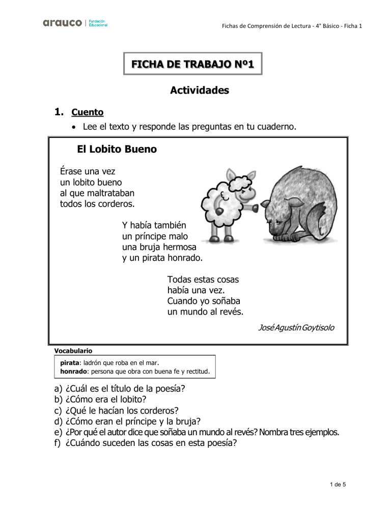 Fichas-Comprensión-Lectora-4°-básico