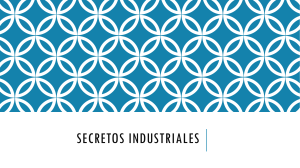 Secretos Industriales y denominaciones