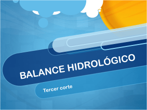 balance hidrico