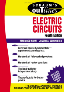 Schaum's Outline - Electric Circuits 4th Ed (2003)