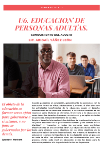 U6. EDUCACION DE PERSONAS ADULTAS. QF