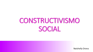 CONSTRUCTIVISMO SOCIAL