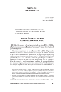 2014 El debido proceso Chile y CIDH