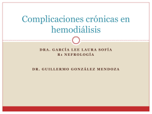 Complicaciones crónicas en hemodiálisis