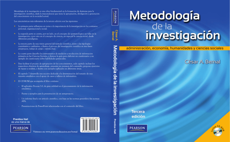 Bernal Cesar A - Metodologia De La Investigacion 3 Ed