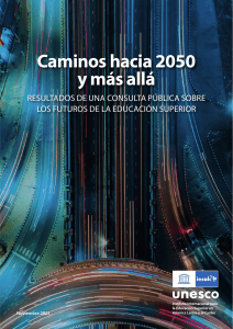 Caminos hacia 2050 y más allá -IESALC-UNESCO