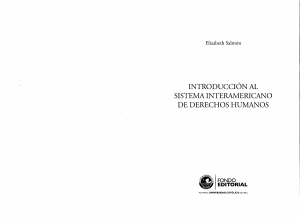 U05.T01. Introducción al sistema interamericano de derechos humanos - Salmón (Cap. 1)