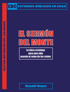 El Sermon del Monte - Ronald Reyes