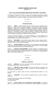 Decreto 2535 de 1993