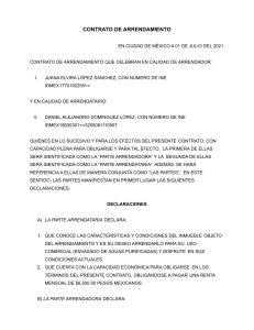Correos electrónicos CONTRATO DE ARRENDAMIENTO AQUA CLIVA 01-JULIO-2021