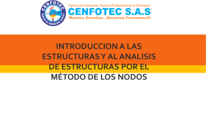 introduccion a las estructuras y metodo de los nodos