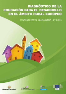 Diagnóstico de la educación para el desarrollo en el ámbito rural europeo