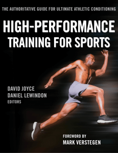 David Joyce  Daniel Lewindon - High-performance training for sports (2014, Human Kinetics) - libgen.lc