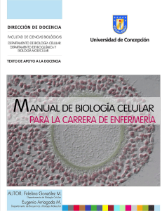01. Manual de Biología Celular para la carrera de enfermería autor Universidad de Concepción