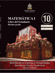 Mat I Libro del Estudiante Completo DIGITAL2018