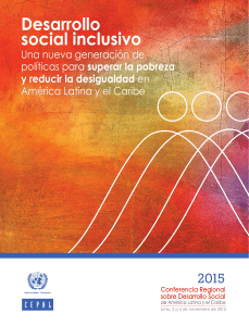 Desarrollo social inclusivo