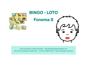 Bingo Loto Fonema S