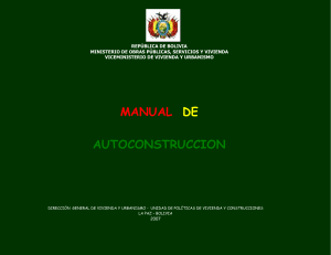 Manual de Autoconstrucción 2007-2