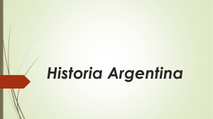Historia Argentina síntesis
