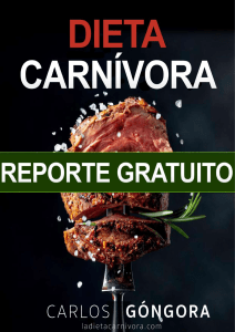 Dieta Carnivora Curso Completo + Bonos Gratis