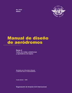 Manual de diseño de aeródromos Parte 2 Rodajes Plataformas