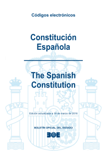 BOE-158 Constitucion Espanola                 The Spanish Constitution 