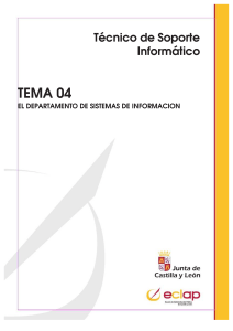 Tema 04 DEPARTAMENTO SISTEMAS INFORMACION