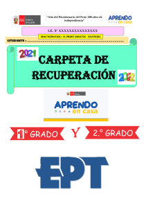 CARPETA DE RECUPERACION - EDUCACION PARA EL TRABAJO -1ERO Y 2DO (1)