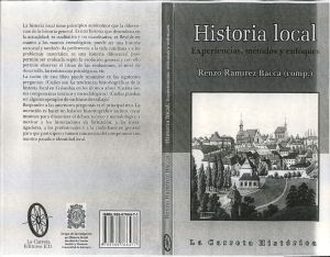 La Historia Local en Antioquia