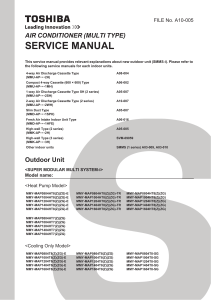 2. SMMSi Service manual Toshiba