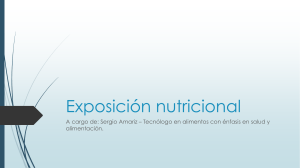 Exposición nutricional ICCV