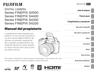 finepix s4200-s4500 manual es