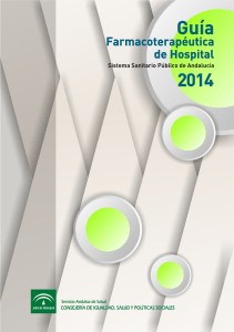 Guía farmacoterapéutica de Hospital (España 2014)