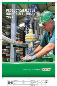 Castrol VX-1458678 Industrial Global Catalogue 2021 EN