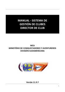 Manual Sistema Gestion de Clubes Division sudamericana