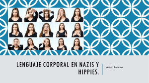 Lenguaje corporal en Nazis y hippies