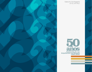 50 años Formacion de los Arquitectos en Rosario