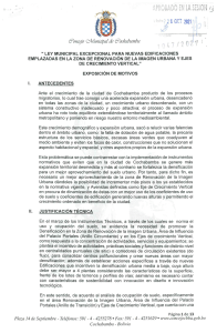 Ley Municipal: Edificaciones en Cochabamba