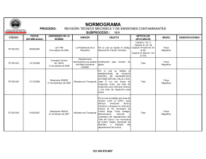 Normograma RTM&EC