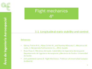 (10) 3.1. Longitudinal static stability and control