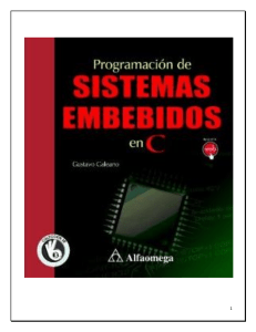 Programacion de sistemas embebidos en C - Gustavo Galeano
