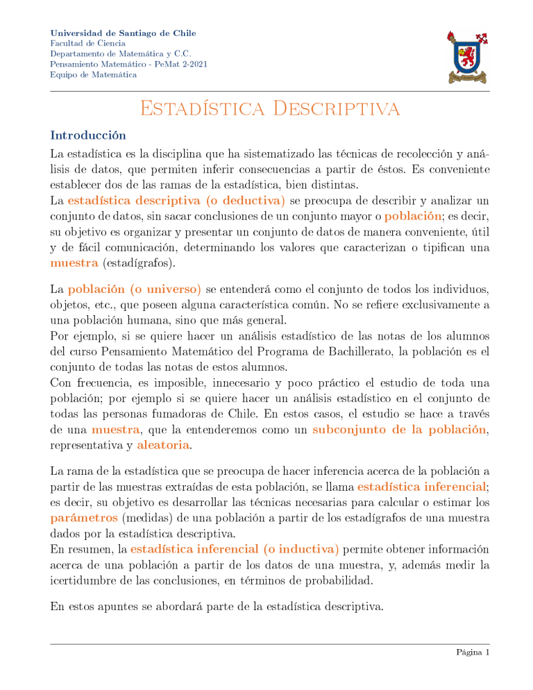 Estadistica Descriptiva