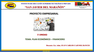 2. Plan Economico  Financiero PPT
