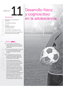 Cap 11 Desarrollo fisico y cognocitivo en la Adolescencia -DH Papalia