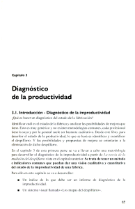 LC Diagnóstico de la productividad