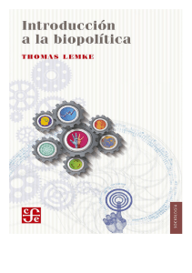 Introducción a La Biopolítica - Thomas Lemke