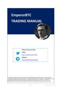 EmperorBTC Trading Manual final