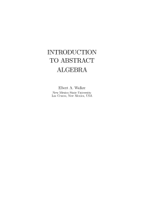 Introduction to Abstract Algebra by Elbert A. Walker (z-lib.org)