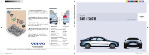 Volvo S60 manual MY04 ES tp6681