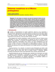 Victor Larios Osorio : Sistemas numericos en el Mexico Prehispanico